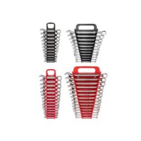 TEKTON WCB92902 1/4-3/4 in. 6-19 mm Stubby and Standard Length Combination Wrench Set with Holder (50-Piece)