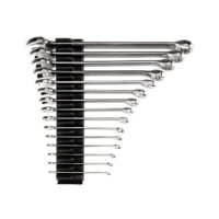 TEKTON WCB95102 1/4 - 1 in. Combination Wrench Set with Modular Slotted Organizer (15-Piece)