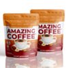 Superfoods Instant Coffee -12 Natural Superfoods - French Roast - Weight Loss & Brain Boost - Gluten Free, Non-GMO, Sugar Free, Vegan & Keto Friendly [60 Drinks, Hazelnut] - 1