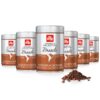 illy Whole Bean Coffee - Perfectly Roasted Whole Coffee Beans – Brasile Bold Roast - Notes of Caramel – Mild & Balanced - 100% Arabica Coffee - No Preservatives – 8.8 Ounce, 6 Pack - 1