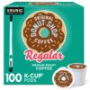 Donut Shop Classics Original Regular Coffee, 100 K-Cups Bundle with Tituaa Coffee Cleaning Brush (100 K-Cup) - 1