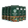 Starbucks Ground Coffee—Medium Roast Coffee—House Blend—100% Arabica—6 bags (12 oz each) - 1