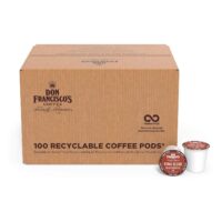 Don Francisco's Kona Blend Medium Roast Coffee Pods - 100 Count - Recyclable Single-Serve Coffee Pods