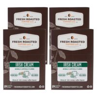 Fresh Roasted Coffee, Decaf Irish Cream, Flavored Coffee Pods, K-Cup Compatible, 96 Count