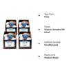 Fresh Roasted Coffee, Organic Sumatra Water-Processed Decaf, Single Origin, Medium Roast, RFA Kosher, K-Cup Compatible, 72 Pods
