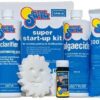 In The Swim Pool Super Opening Chemical Start Up Kit - Above Ground and In-Ground Swimming Pools - Up to 30,000 Gallons White