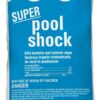 In The Swim Super Pool Shock Swimming Pool Sanitizer - Fast Dissolving, Non-Stabilized - 70% Available Chlorine - 24 x 1 Pound Bags