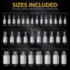 LEXIVON Master HEX Bit Socket Set, Premium S2 Alloy Steel | Complete 32-Piece, SAE and Metric Set | Enhanced Storage Case (LX-144) LEXIVON Master HEX Bit Socket Set, Premium S2 Alloy Steel | Complete 32-Piece, SAE and Metric Set | Enhanced Storage Case (LX-144)