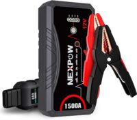 NEXPOW Car Jump Starter,Car Battery Jump Starter Pack 1500A Peak Q10S for Up to 7.0L Gas