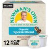 Newman's Own Organics Special Blend Keurig Single-Serve K-Cup Pods, Medium Roast Coffee, 72 Count (6 Packs of 12)