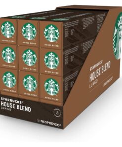 Starbucks by Nespresso, House Blend Coffee (120-count single serve capsules, compatible with Nespresso Original Line System)