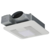 Panasonic RG-T810LA WhisperThin DC LED Pick-A-Flow 80 -100 CFM Ceiling/Wall Bathroom Exhaust Fan, 3-3/8 in. Low Profile Housing