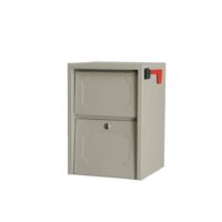 dVault DVJR0060-6 Weekend Away Vault Sand Post/Column Mount Secure Mailbox