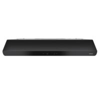 Broan-NuTone BKSH130BL Sahale BKSH1 30 in. 300 Max Blower CFM Convertible Under-Cabinet Range Hood with Light in Black