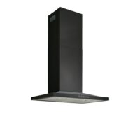 Broan-NuTone BWS1304BLS 30 Inch Range Hood, Convertible, Wall Mount, Low Profile, Pyramidal Chimney, 450 Max CFM, Black Stainless Steel