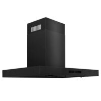 ZLINE Kitchen and Bath BSKEN-30 30 in. 400 CFM Ducted Vent Wall Mount Range Hood in Black Stainless Steel
