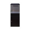 Winfield WF-WPB014BKST Winfield Black with Stainless Steel Free-Standing Locking Parcel Box