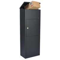 QualArc ALX-600-BK Allux 600 Top Loading Mail/Parcel Box