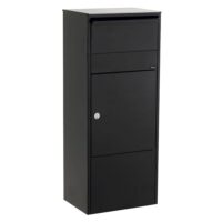 QualArc ALX-800-BK 800 Mail/Parcel Box in Black Color