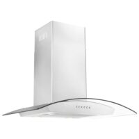 ZLINE Kitchen and Bath ALP70WL-30 Alpine Series 30 in. 400 CFM Convertible Vent Wall Mount Range Hood in Stainless Steel