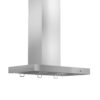 ZLINE Kitchen and Bath KECRN-36 36 in. 400 CFM Convertible Vent Wall Mount Range Hood with Crown Molding in Stainless Steel