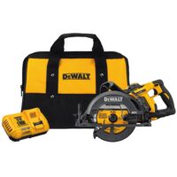 DEWALT DCS577X1 FLEXVOLT 60V MAX 7-1/4 in. Cordless Worm Drive Style Saw with 9.0Ah Battery Kit