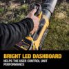 DEWALT DCBL777Y1 FLEXVOLT 60V MAX 157 MPH 760 CFM Brushless Cordless Battery Powered Blower Kit with (1) FLEXVOLT 4 Ah Battery & Charger DEWALT DCBL777Y1 FLEXVOLT 60V MAX 157 MPH 760 CFM Brushless Cordless Battery Powered Blower Kit with (1) FLEXVOLT 4 Ah Battery & Charger