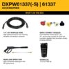 DEWALT DXPW61337 3300 PSI 2.4 GPM Cold Water Gas Pressure Washer w/ HONDA Engine