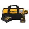 DEWALT DCF961GP1 20V MAX Lithium-Ion Brushless Cordless 1/2 in. High Torque Impact Wrench Kit with Oil-Resistant 5Ah Battery and Charger