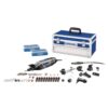 Dremel 4300-9/64 4300 Series 1.8 Amp Variable Speed Corded Rotary Tool Kit with Mounted Light, 64 Accessories, 9 Attachments and Case