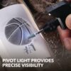 Dremel 4300-9/64 4300 Series 1.8 Amp Variable Speed Corded Rotary Tool Kit with Mounted Light, 64 Accessories, 9 Attachments and Case Dremel 4300-9/64 4300 Series 1.8 Amp Variable Speed Corded Rotary Tool Kit with Mounted Light, 64 Accessories, 9 Attachments and Case