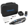 Dremel 8240-5 12V Li-Ion 2-Amp Variable Speed Cordless Rotary Tool Kit with 2Ah Battery, 1 Charger, 5 Accessories and Storage Bag