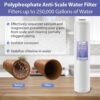 ISPRING F3WGB32BKDS Whole House Water Filter Replacement Pack with Anti-Scale, GAC Pus KDF, and CTO Carbon Block Filter, Fits