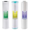 ISPRING F3WGB32BKDS Whole House Water Filter Replacement Pack with Anti-Scale, GAC Pus KDF, and CTO Carbon Block Filter, Fits