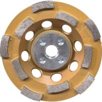 Makita A-96198 4-1/2 in. Double Row Anti-Vibration Diamond Cup Wheel