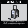 Makita XRM06B 18V LXT Lithium-Ion Cordless Bluetooth Job Site Radio (Tool Only)