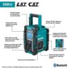 Makita XRM10 18V LXT/12V max CXT Lithium-Ion Cordless Bluetooth Job Site Charger/Radio, Tool Only