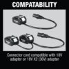 Makita PDC01 LXT and LXT X2 Portable Backpack Power Supply