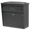 Mail Boss 7175 Townhouse Locking Wall-Mount Mailbox with High Security Reinforced Patented Locking System, Galaxy