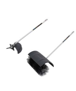 Milwaukee 49-16-2738-49-16-2741 M18 FUEL QUIK-LOK Brush Cutter Attachment and M18 FUEL QUIK-LOK Bristle Brush Attachment (2-Tool)