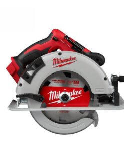 Milwaukee 2631-20-48-40-0722 M18 18V Lithium-Ion Brushless Cordless 7-1/4 in. Circular Saw with 7-1/4" x 24-Tooth Framing Circular Saw Blade (2-Pack)