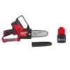Milwaukee 2527-20-48-11-2425 M12 FUEL 6 in. 12V Lithium-Ion Brushless Electric Cordless Battery Pruning Saw HATCHET with 2.5 Ah High Output Battery