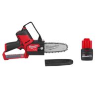 Milwaukee 2527-20-48-11-2425 M12 FUEL 6 in. 12V Lithium-Ion Brushless Electric Cordless Battery Pruning Saw HATCHET with 2.5 Ah High Output Battery