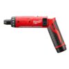 Milwaukee 2101-22-48-32-5151 M4 4V Lithium-Ion Cordless 1/4 in. Hex Screwdriver 2-Battery Kit plus SHOCKWAVE Impact Screw Driver Bit Set (70-Piece)