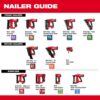 Milwaukee 3020-20-2904-20 M18 FUEL 18V Lithium-Ion Brushless 16-Gauge Straight Finish Nailer with M18 FUEL 1/2 in. Hammer Drill/Driver Milwaukee 3020-20-2904-20 M18 FUEL 18V Lithium-Ion Brushless 16-Gauge Straight Finish Nailer with M18 FUEL 1/2 in. Hammer Drill/Driver
