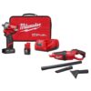Milwaukee 2555-22-0850-20 M12 FUEL 12V Lithium-Ion Brushless Cordless Stubby 1/2 in. Impact Wrench Kit w/M12 Cordless Compact Vacuum
