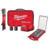 Milwaukee 2564-22-48-22-9482 M12 FUEL 12V Lithium-Ion Cordless 3/8 in. Right Angle Impact Wrench Kit w/3/8 in. Drive Ratchet and Socket Mechanics Set