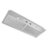 Broan-NuTone BBN1243SS 24 in. 300 Max Blower CFM Built-In Powerpack Insert for Custom Range Hoods with LED Light in Stainless Steel