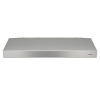 Broan-NuTone BCSD124SS Glacier BCSD 24 in. 300 Max Blower CFM Convertible Under-Cabinet Range Hood with Easy Install System in Stainless Steel