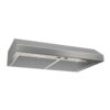 Broan-NuTone BCSEK124SS 24 in. 300 Max Blower CFM Convertible Under-Cabinet Range Hood with Light in Stainless Steel, ENERGY STAR